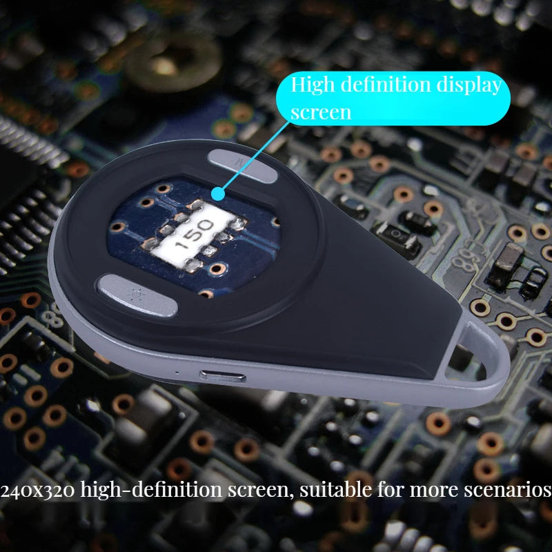 Microscope portable portatif : affichage numérique avec grossissement 60X/80X/100X