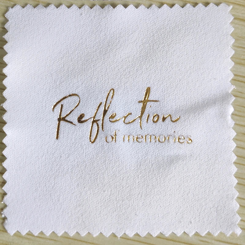 Lot de 200 chiffons à polir or et argent (8 x 8 cm), emballés individuellement