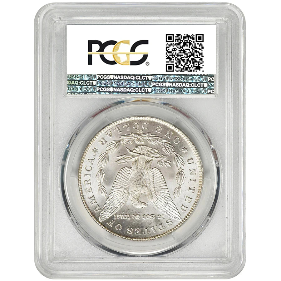 Dólar Morgan CC de 1883 PCGS MS66 — Plata de Carson City de alta calidad