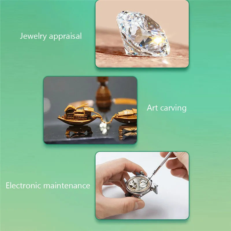 Microscopio digital de alta definición 500X/1000X/1600X con USB tipo C