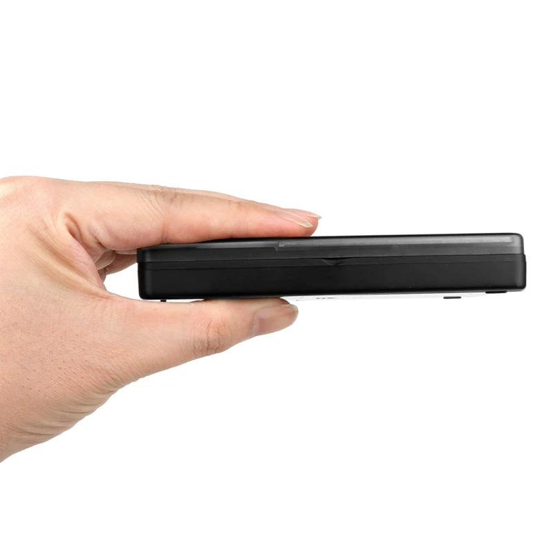 Balance à pièces Shanwen 1000 g x 0,1 g - Minuteur de barista et de préparation avec écran LCD rétroéclairé