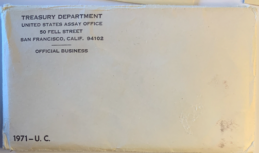 Rare 1971 U.S. Mint and Proof Set: Complete 11 Uncirculated Silver Coins