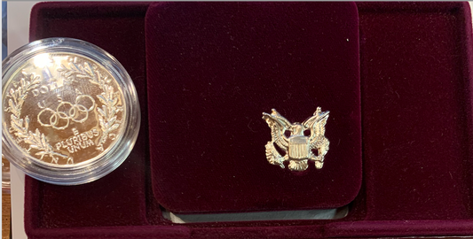 Mint 1988-S Proof Olympic Silver Dollar: Celebrating the Olympic Games