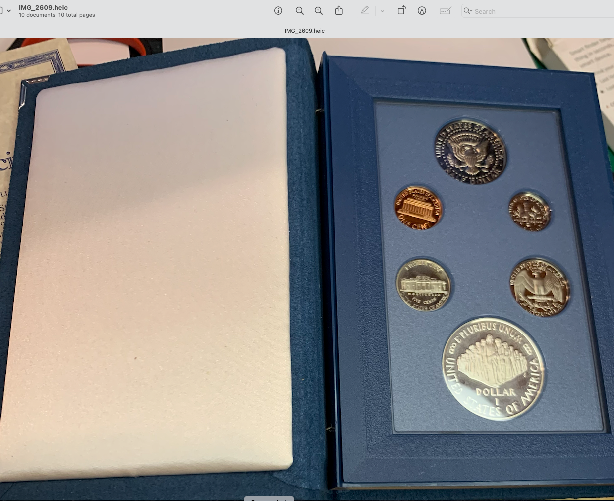 1987 United States Constitution Prestige Set - Certified Authentic Proof Coins