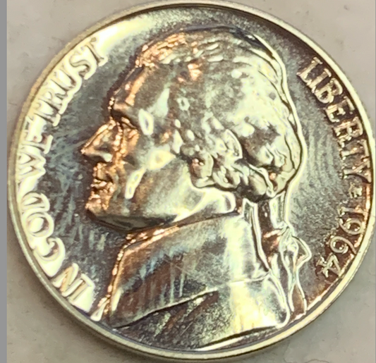 Rare 1964 Proof Jefferson Nickel - Only 3.95 Million Minted