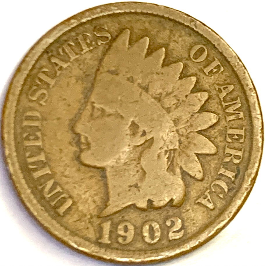 Exclusive Set: 1901 & 1902 Indian Head Cents – Vintage Philadelphia Mint Pennies