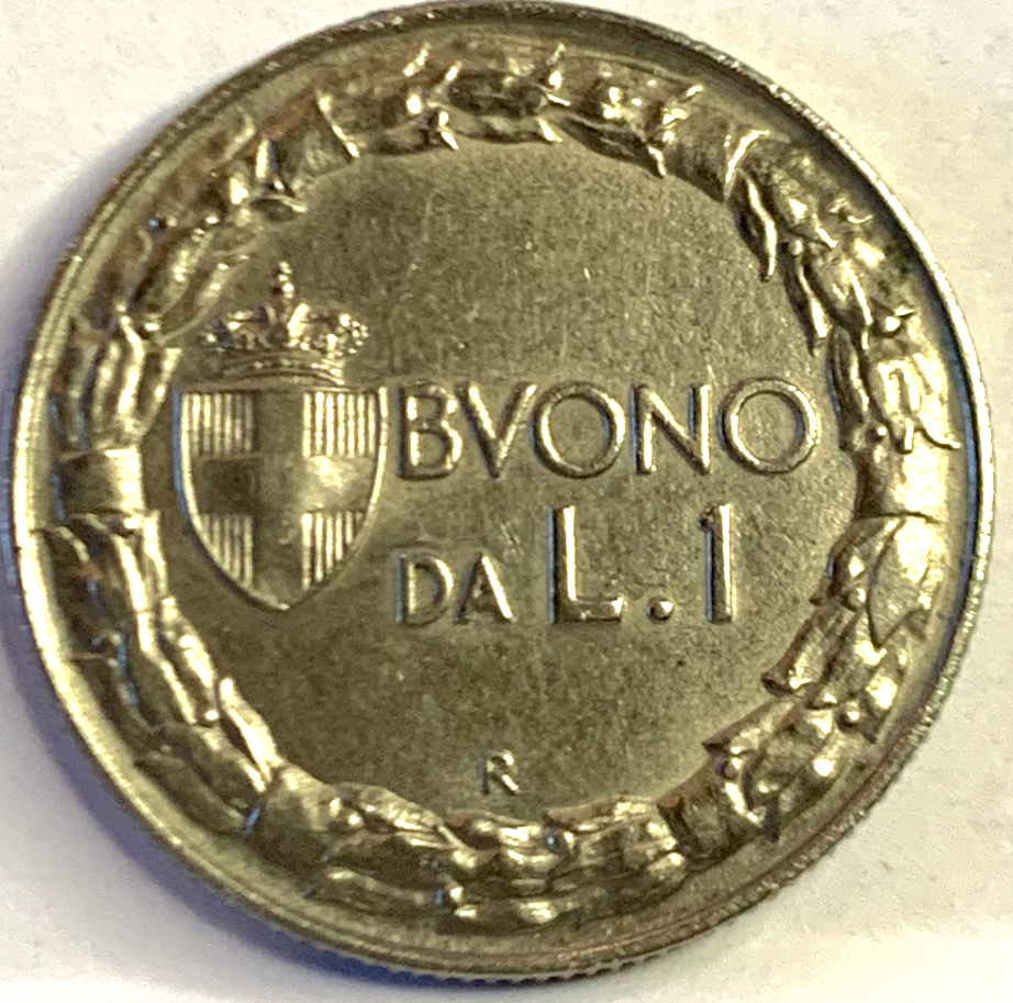 Exclusive 1922-R Italy 1 Lira – Vintage Rome-Minted Nickel Collector’s Piece