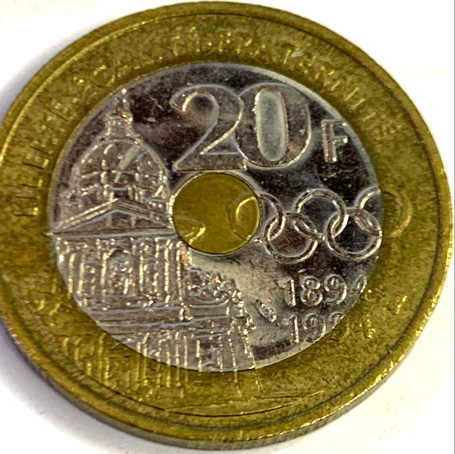 Exclusive 1994 France 20 Francs – Paris-Minted Olympic Centennial Collector’s Piece