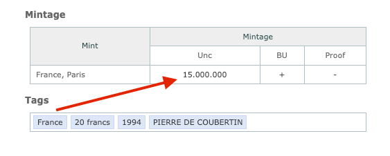 Exclusive 1994 France 20 Francs – Paris-Minted Olympic Centennial Collector’s Piece