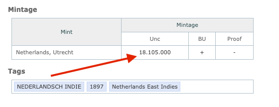1897 Netherlands East Indies 2½ Cents | Utrecht Mint | KM# 308