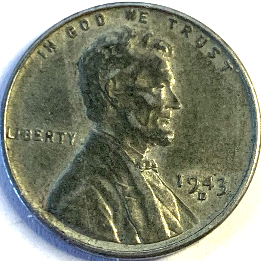 Rare Set: 1943 Steel Wheat Pennies – P, D & S Mintmarks – 3-Piece WWII Coin Trio