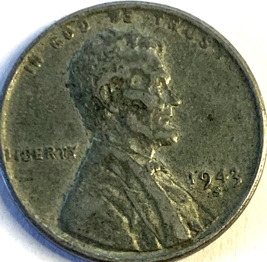 Rare Set: 1943 Steel Wheat Pennies – P, D & S Mintmarks – 3-Piece WWII Coin Trio