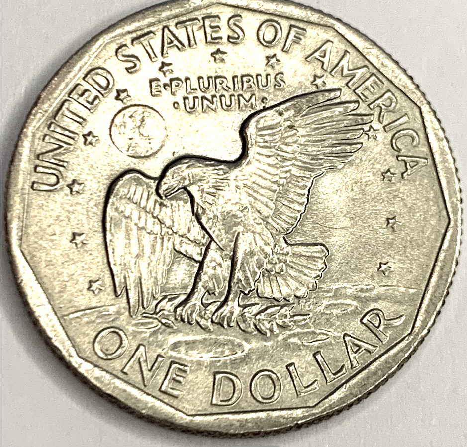 1980 Liberty Susan B. Anthony One Dollar – Rare U.S. Circulation Coin