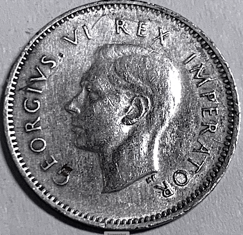 3. South Africa 3 Pence 1944 &1945 Silver Coins | Rare King George VI Pound Currency