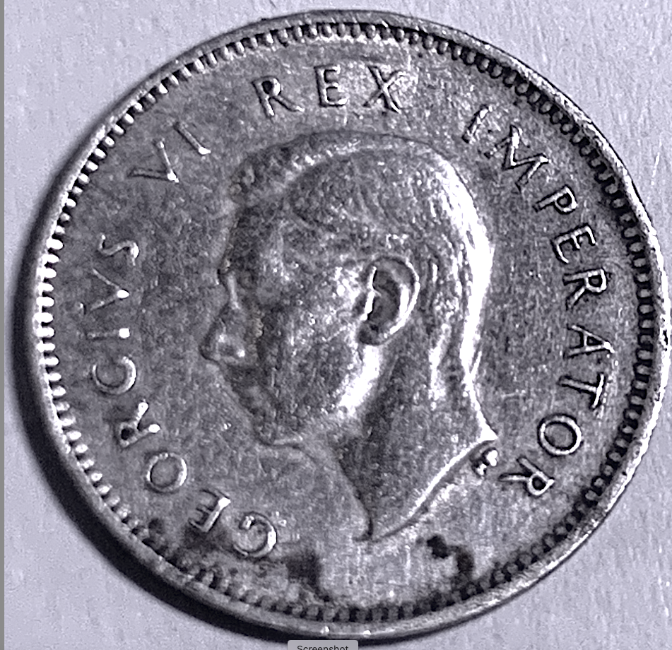 3. South Africa 3 Pence 1944 &1945 Silver Coins | Rare King George VI Pound Currency