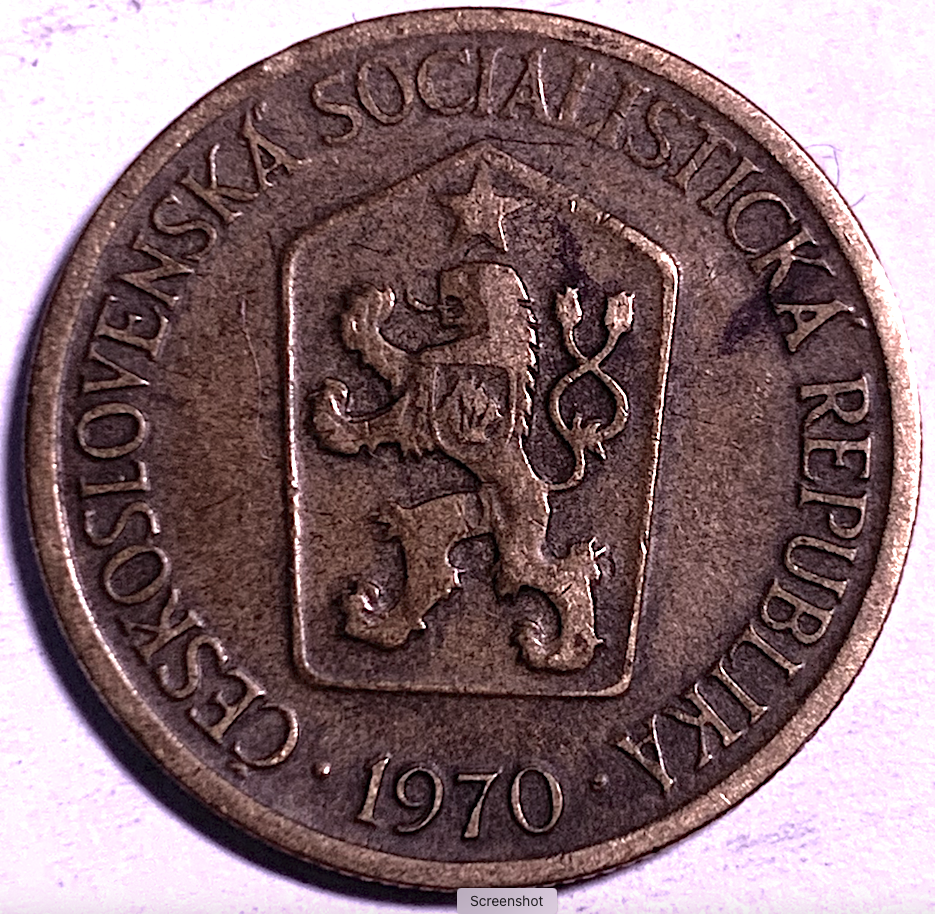 Vintage Czechoslovakia 1 Koruna Lot (1964,1966,1970) – Aluminium-Bronze Classics