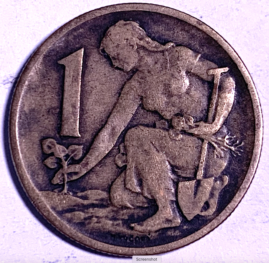 Vintage Czechoslovakia 1 Koruna Lot (1964,1966,1970) – Aluminium-Bronze Classics