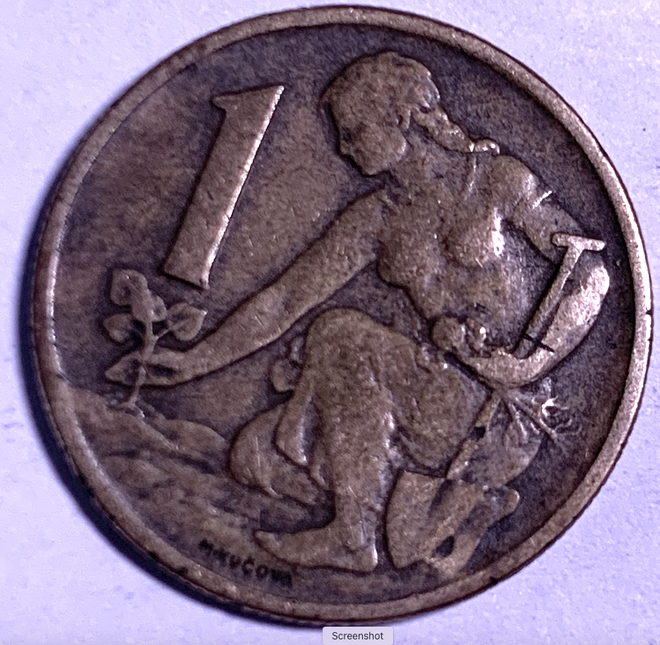 Vintage Czechoslovakia 1 Koruna Lot (1964,1966,1970) – Aluminium-Bronze Classics