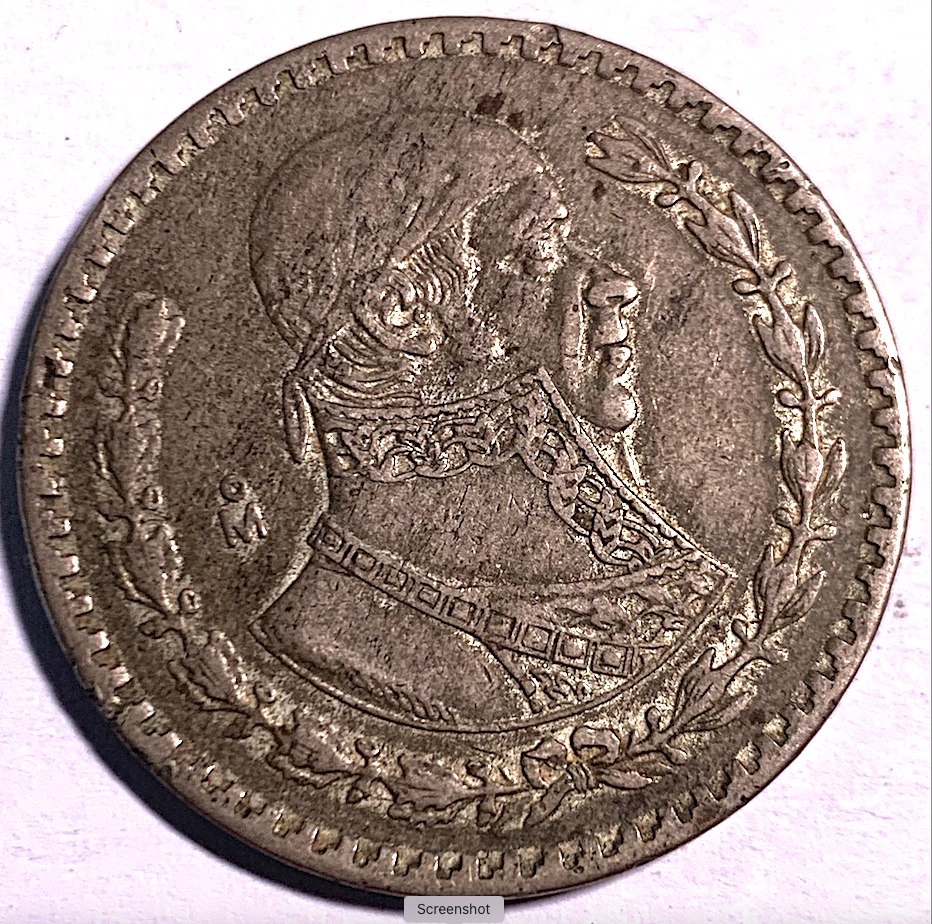 Collectible 1958 Mexican 1 Peso | Silver 0.100, Mexico City Mint