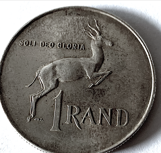 Unique Find: 1966 R1 Springbok, 0.800 Silver, Low Mintage 1,434,000