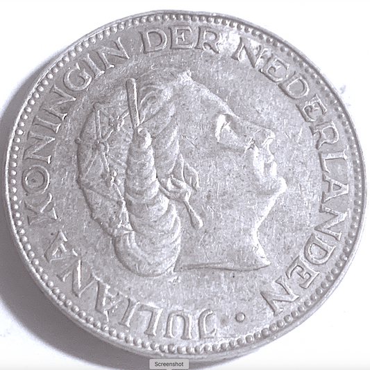 Best Seller: Netherlands 1959 2½ Gulden Silver “Rijksdaalder” KM#185, Utrecht