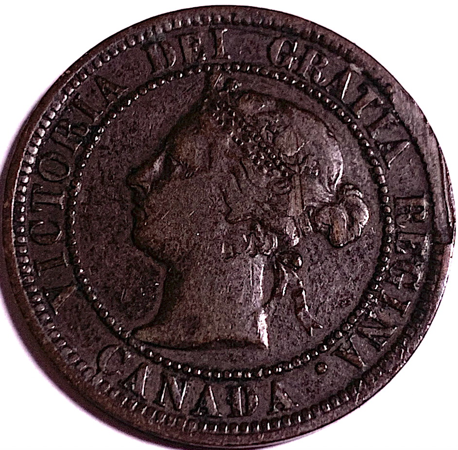 Best Seller: 1882-H Canada 1¢ (Heaton Mint) — Queen Victoria Large Cent KM#7