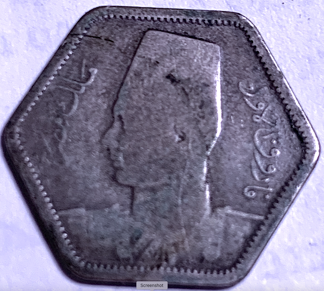 Historic Egypt Coins | 1924 London 5 Milliemes + 1944 Pretoria 2 Piastres | Kingdom of Egypt Set