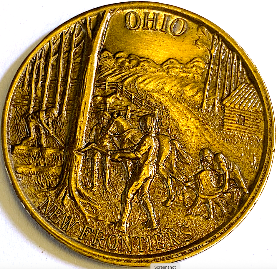 1974 Ohio Bicentennial Medallion – Lincoln Mint – Lynn Anderson Design