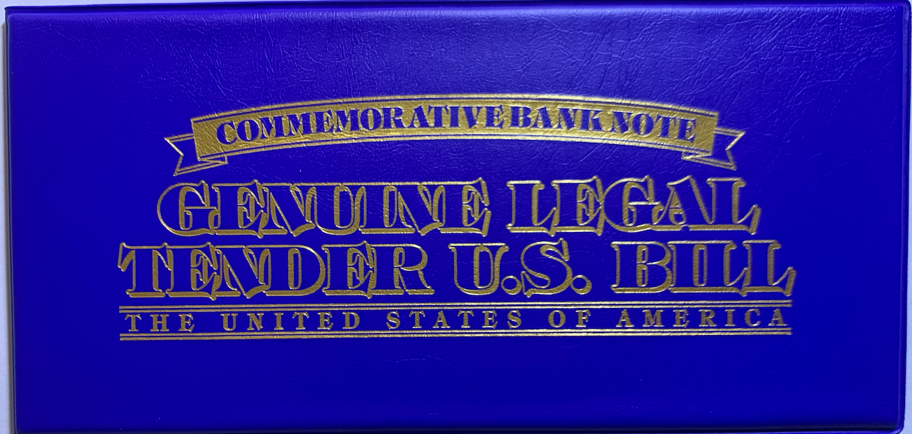 Merrick Mint $10 Commemorative – 2017 FRN, Bison Overprint