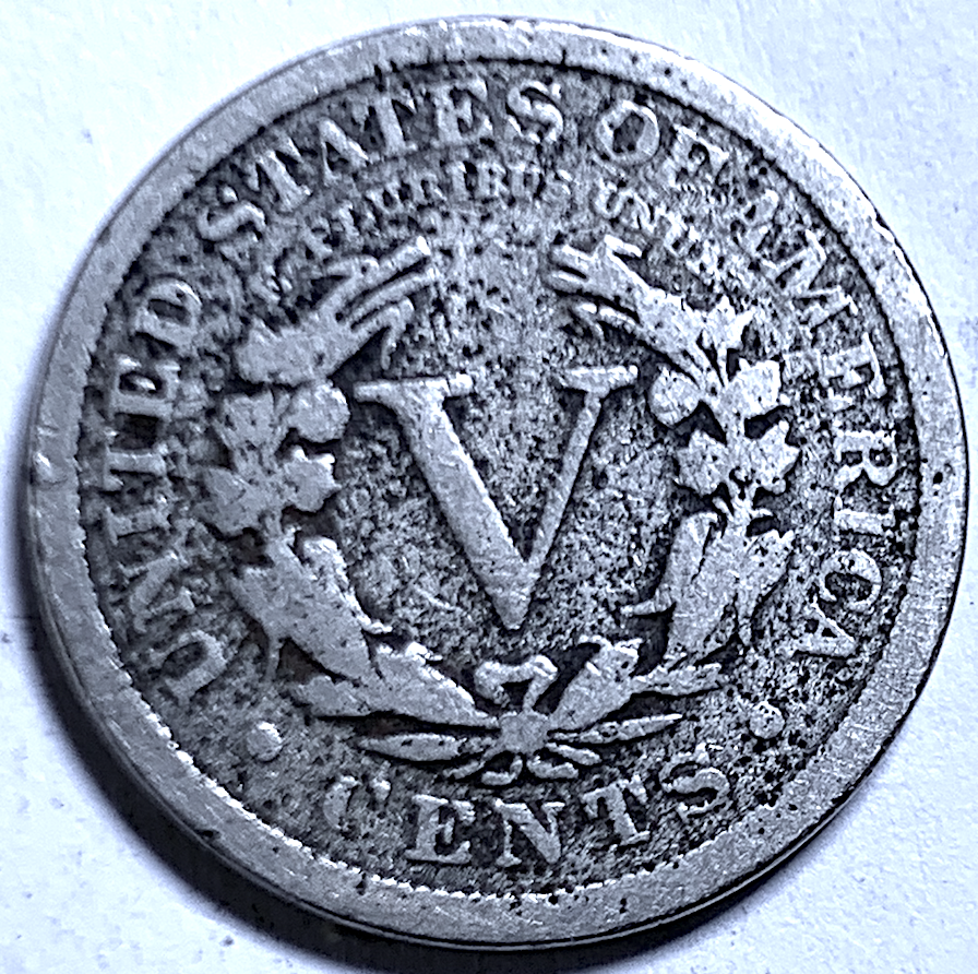 Moneda de níquel Liberty Head de 1911 – KM#112 – 5 centavos de EE. UU. – 39,5 millones de unidades acuñadas