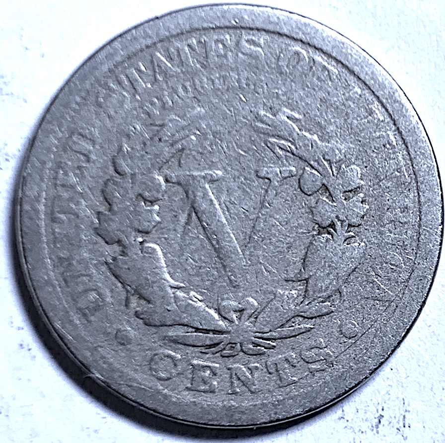 Moneda de níquel Liberty Head de 1911 – KM#112 – 5 centavos de EE. UU. – 39,5 millones de unidades acuñadas