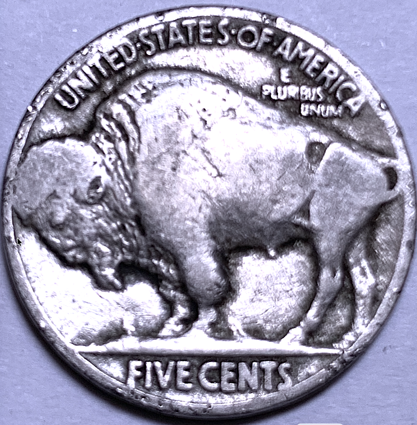 1920 Buffalo Nickel – United States – KM#134 – 5c Coin, Philadelphia Mint