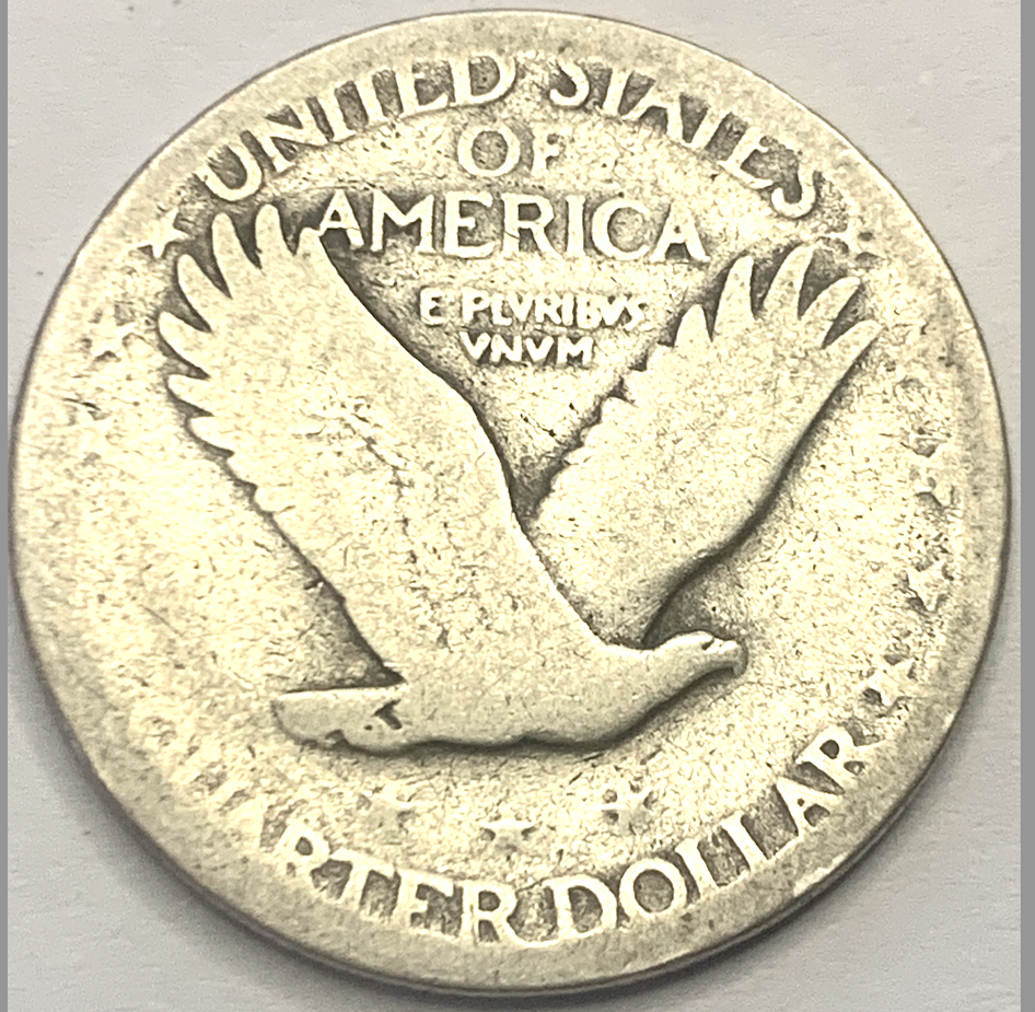 Vintage Silver Standing Liberty Quarter Set – 4 Coins, 1925–1930, Philadelphia Mint