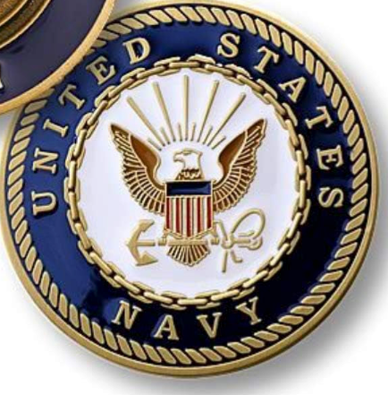 Moneda de desafío "Amo a mi marinero" de la Marina de los EE. UU. — Moneda de regalo militar