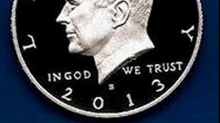 Demi-dollar Kennedy en argent 2013 S, qualité Belle Épreuve, Monnaie des États-Unis