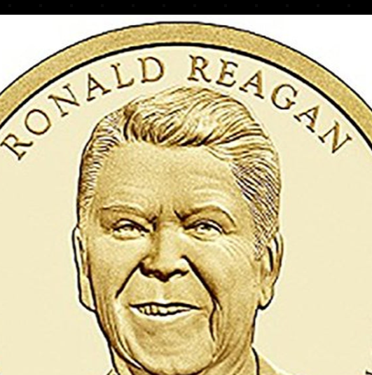 Moneda P, D 2 de 2016 - Presidencial Ronald Reagan sin circular