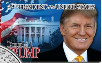 Juego de 2 monedas estadounidenses de Donald Trump, 45.º presidente, y su primera hija, Ivanka JFK Kennedy