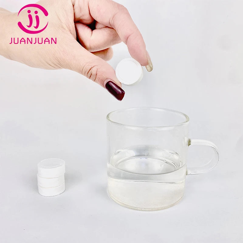 Meilleure vente : 100 mini lingettes compressées – Porte-monnaie portable