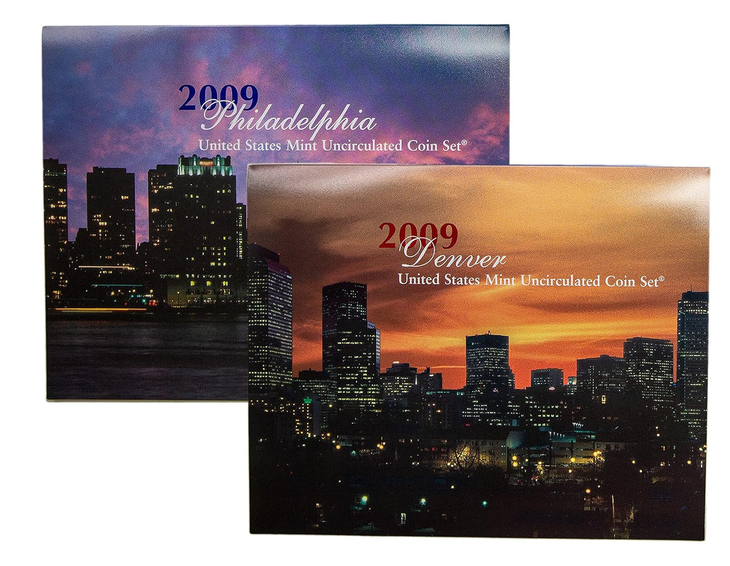 2009 P, D U.S. Mint - 36 Coin Uncirculated Set with Coa Uncirculated