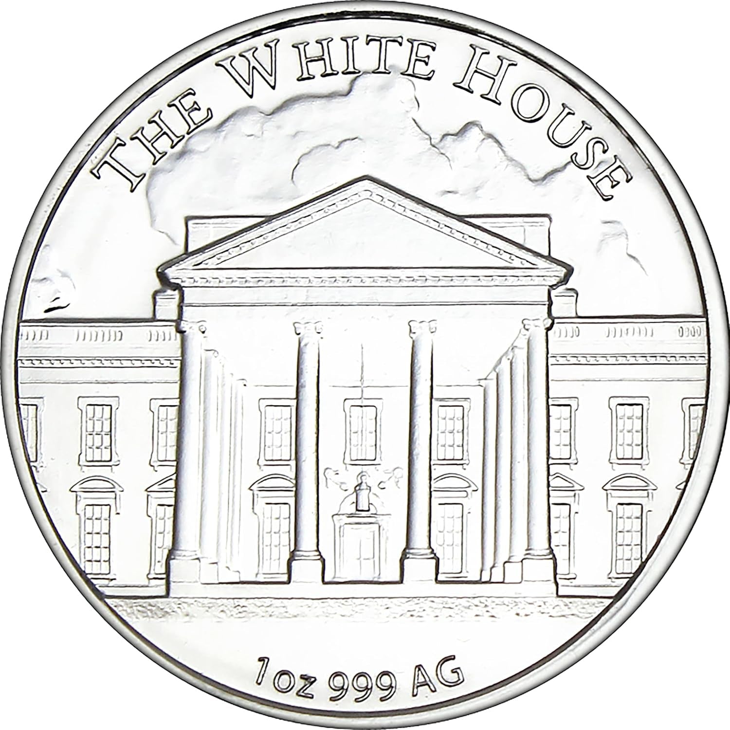 2025 President Trump 47Th President 1Oz .999 Silver Coin in Air Tite Holder Dollar Uncirculated