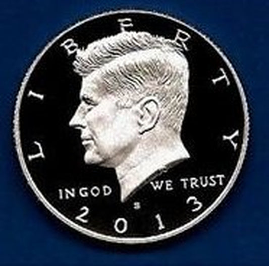2013 S Silver Kennedy Half Dollar Proof US Mint