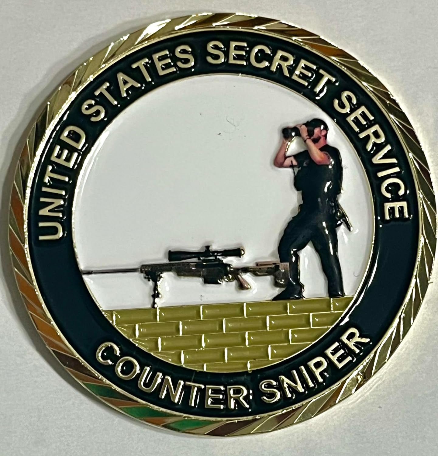 Valor Coin Commemorating Butler 2024 Assassination Attempt, a One-In-A-Million Shot, Collectibles, Gifts, Commemorative Coin, Challenge Coin