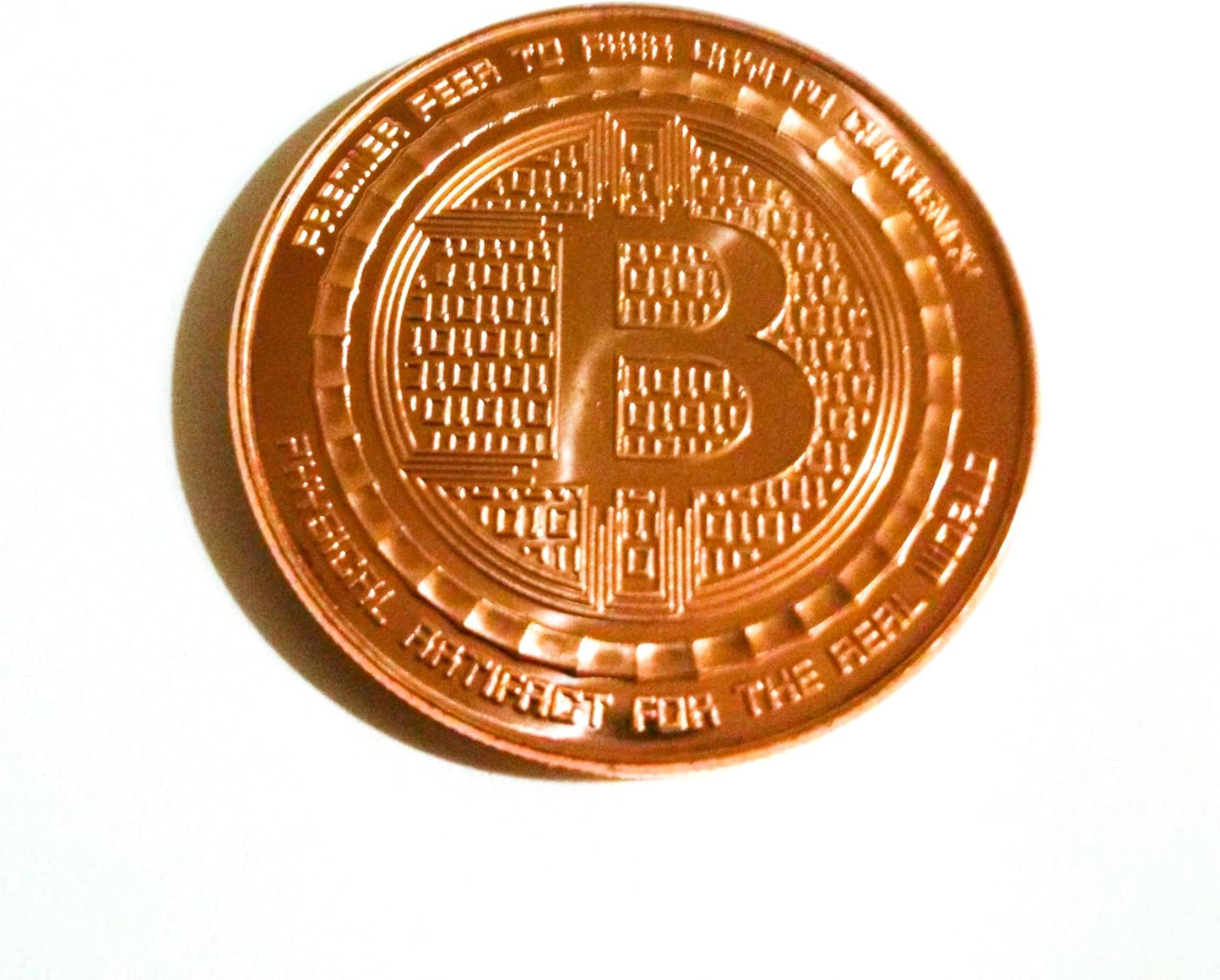 Silk Road Bitcoin 1 Oz .999 Copper Commemorative Coin
