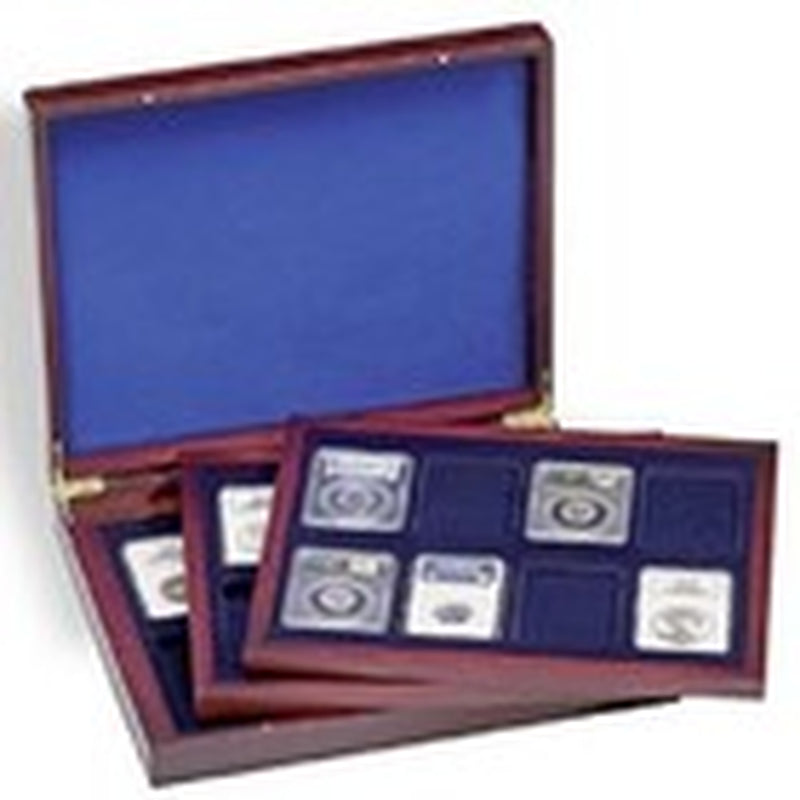 Certified Coin Box Lighthouse Deluxe Presentation Display Case 24 Slab PCGS NGC