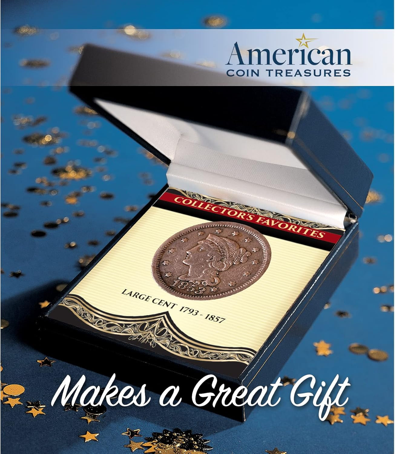 American Coin Treasures Collector'S Favorites Large Cent 1793-1857 Coin