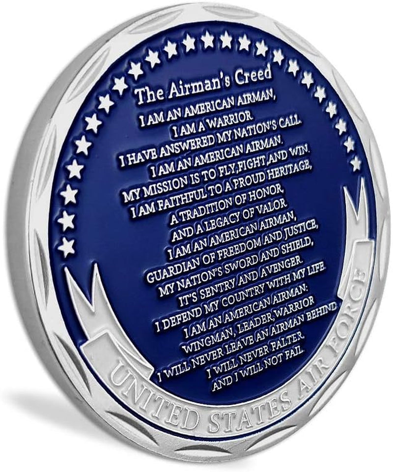 United States Air Force Airman'S Creed Military Challenge Coin