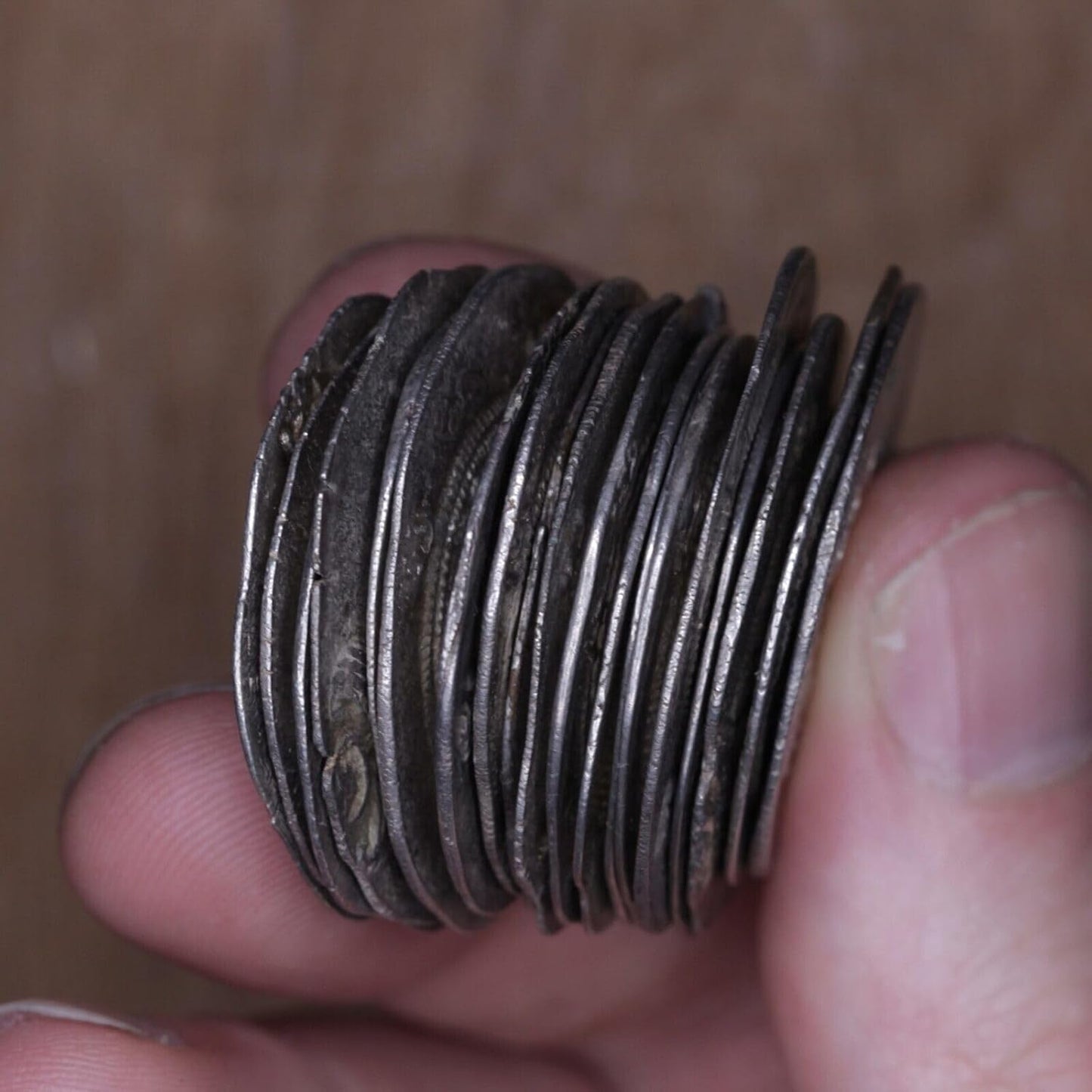 Ancient Sassanid Empire Large Silver Drachm Coin Gift Set (600 AD) with Certificate of Authenticity | Genuine Sasanian Historical Artifact