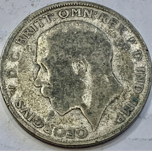 United Kingdom 2 Shillings (Florin) 1923 - A Historic Coin from the Reign of King George V