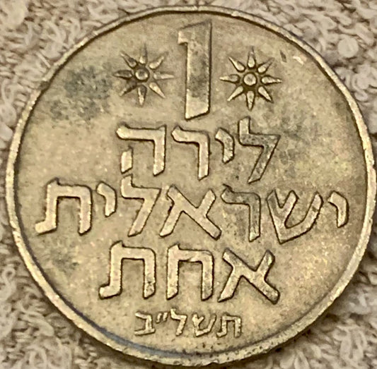 Invest in History: Complete Set of Israeli 1 Lira Coins (1968-1979)